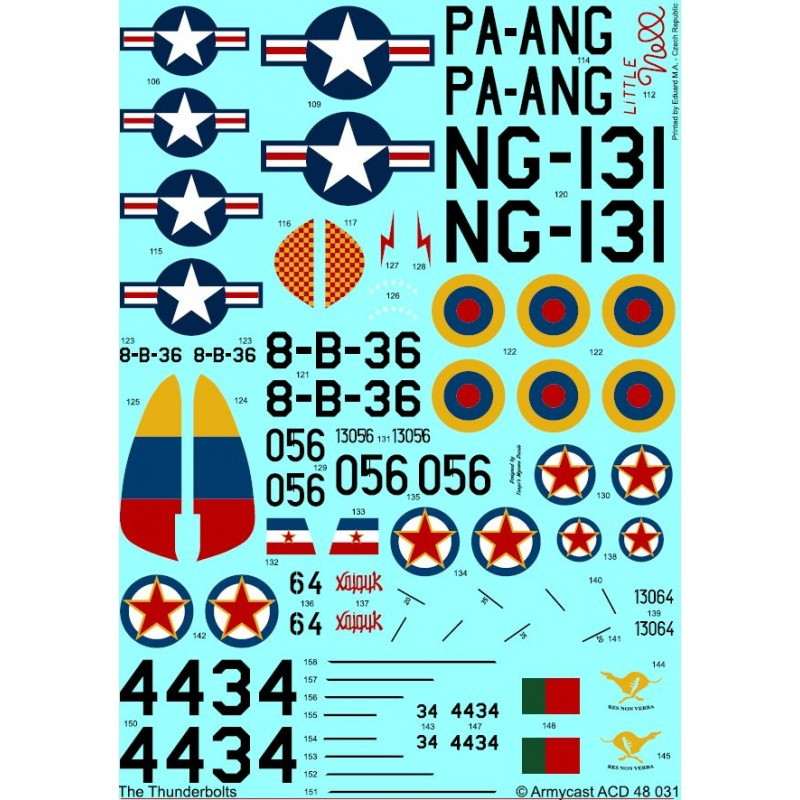 ACD48031 P-47D/F-47D/F-47N ��������ܥ�� ���饦��ɡ���������