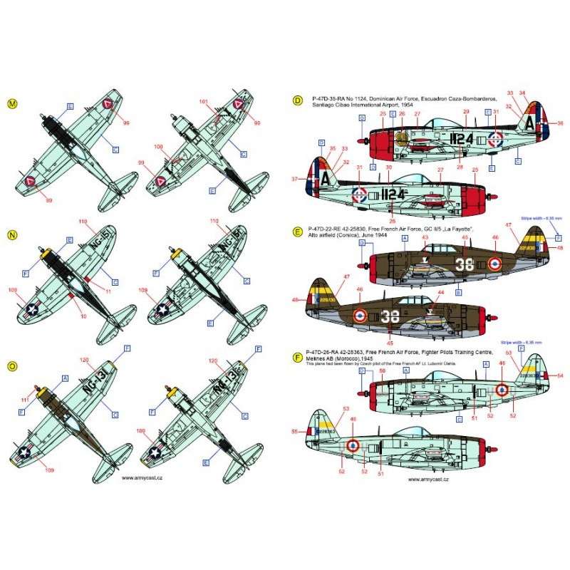 ACD48031 P-47D/F-47D/F-47N ��������ܥ�� ���饦��ɡ���������