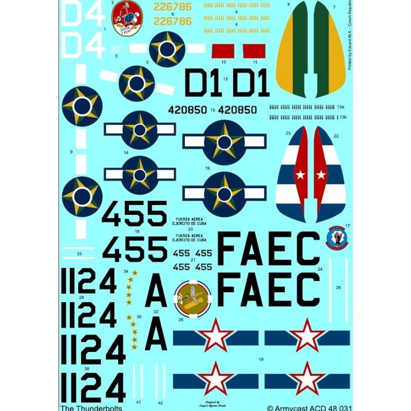 ACD48031 P-47D/F-47D/F-47N ��������ܥ�� ���饦��ɡ���������