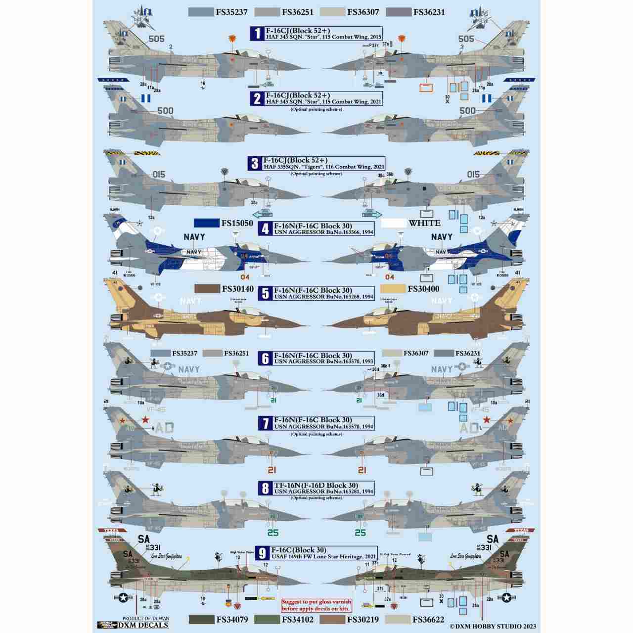 31-4163 1/48 ���ꥷ�����/����ꥫ���� F-16C & /����ꥫ���� F-16N/TF-16N �ե����ƥ��󥰥ե��륳�� �ѡ���2