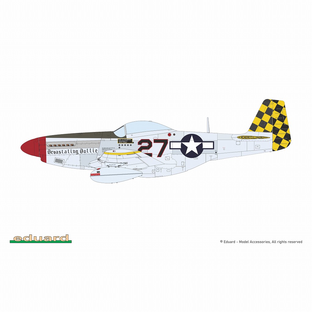 70171 1/72 P-51D-5 マスタング プロフィパック | エデュアルド eduard
