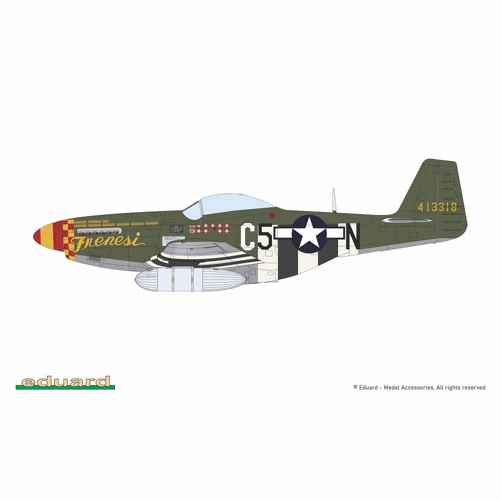 70171 1/72 ノースアメリカン P-51D-5 マスタング プロフィパック