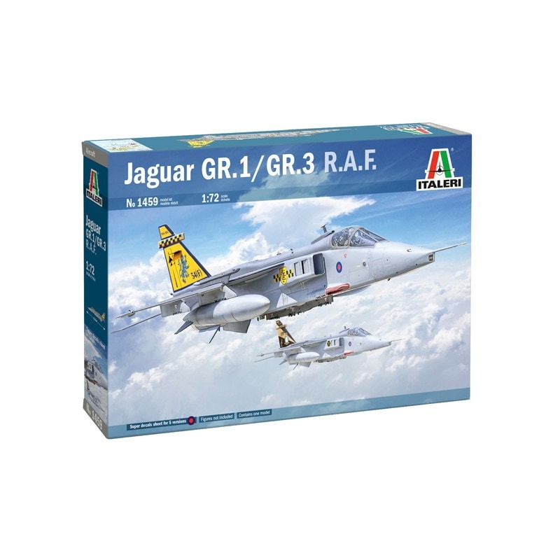 イギリス空軍 ジャギュア 1/72 まるで映画の主役／ハンサムな戦闘機、ハセガワの1:72