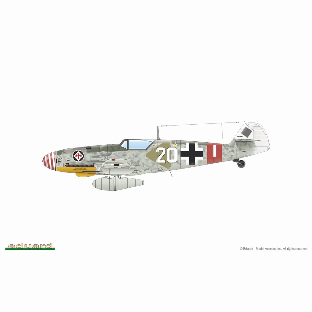 82111 メッサーシュミット Bf109G-6 後期型 プロフィパック