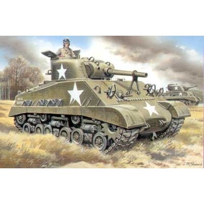375 M4 シャｰマン中戦車(105mm)HVSSサスペンション | ユニモデル UM