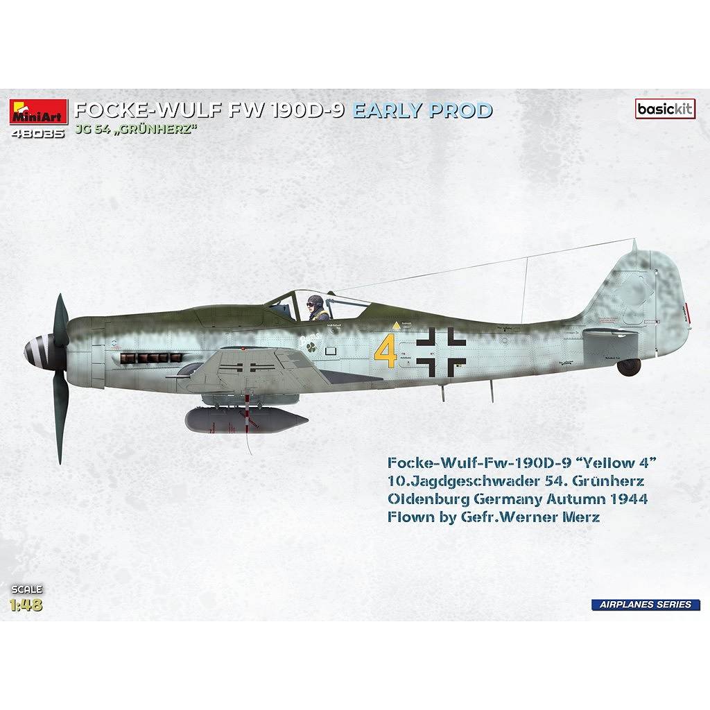 新製品】48035 1/48 フォッケ・ウルフ Fw190D-9 初期生産型 JG 54