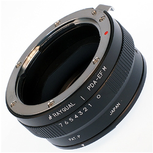 Rayqual 日本製レンズマウントアダプター＜EOSMマウントボディ＞Pentax