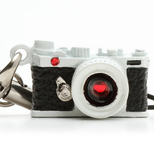 ミニチュアカメラスワロフスキー ホワイト | ミニチュアカメラ