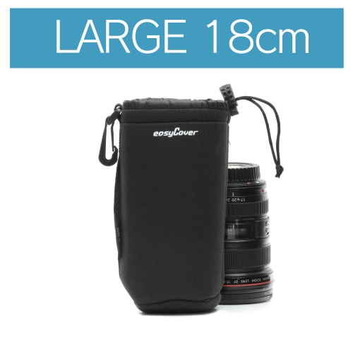 イージーカバー ネオプレーン レンズポーチ LARGEサイズ 外径10cm×高さ