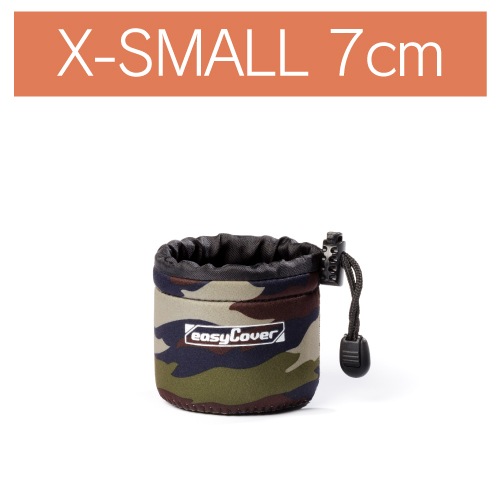 イージーカバー ネオプレーン レンズポーチ X-SMALLサイズ 外径7cm×高