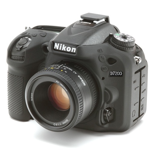 イージーカバー Nikon D7100 & D7200 用 ブラック | イージーカバー