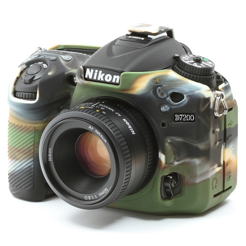 イージーカバー Nikon D7100 & D7200 用 カモフラージュ | イージー