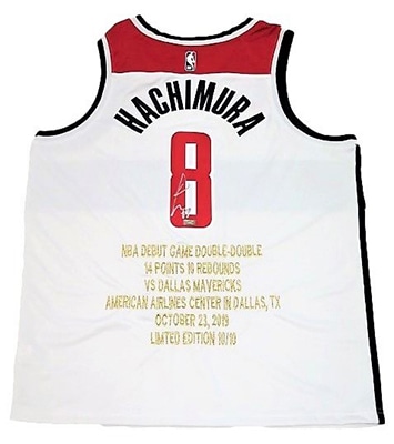 八村塁 選手 サインボール 八村塁選手の直筆サイン入りバスケットボールを 特製展示ケース付きで