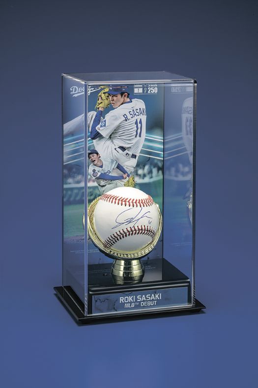 2025年ワールドシリーズ 佐々木朗希サインボールFanatics認証シール付 ☆世界250個限定☆佐々木朗希 2025MLBデビュー記念 直筆サイン
