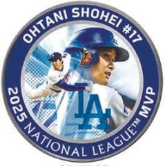 ☆新発売☆大谷翔平 2025年ナ・リーグ MVP記念 純銀メダル2種 | 記念