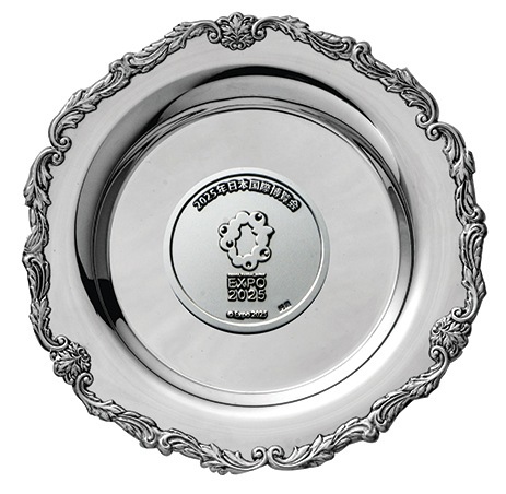EXPO 2025年 大阪・関西万博 シルバープレート 純金・純銀メダル