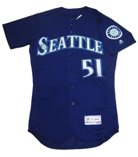 【証明あり】イチロー／直筆サイン／ユニフォーム／シアトル・マリナーズ ☆1点モノ☆イチロー・トリプル直筆サイン）シアトル・マリナーズ