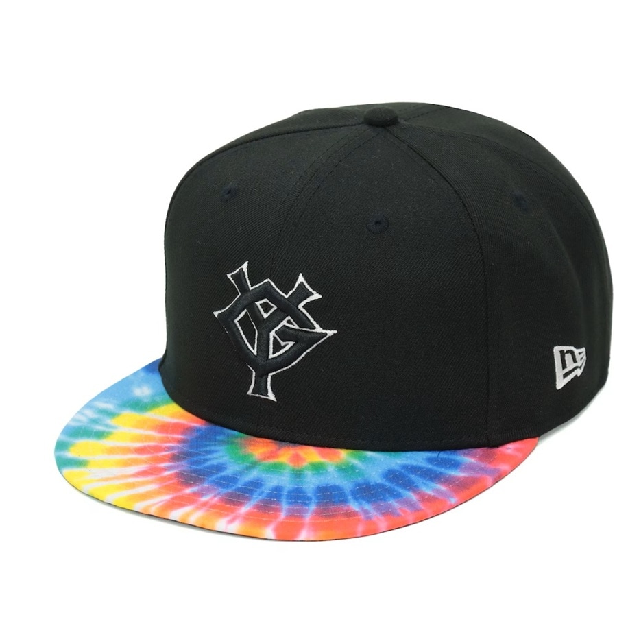 NEW ERA Tiedye YG 950 9FIFTY CAP ブラック×マルチカラー