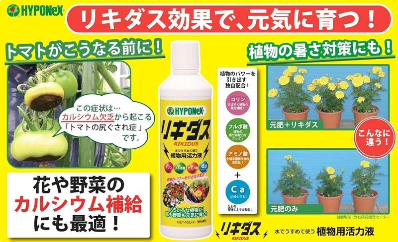 リキダス 160ml ハイポネックス｜芳樹園オンラインショップ