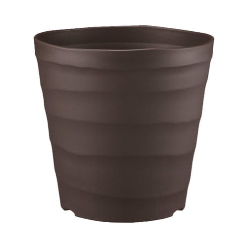 クラフトポット 35型 ダークブラウン アップルウェアー｜芳樹園