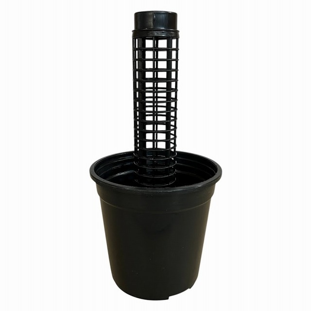 Jolie Nursery モスポール鉢 5号 黒(鉢単品)｜芳樹園オンラインショップ