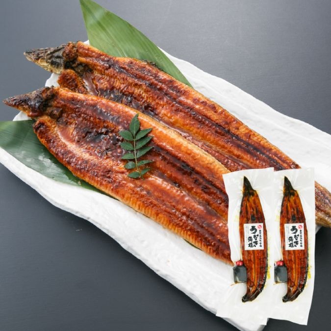 【送料無料】愛知県三河一色産 うなぎ蒲焼 2尾 【冷凍】