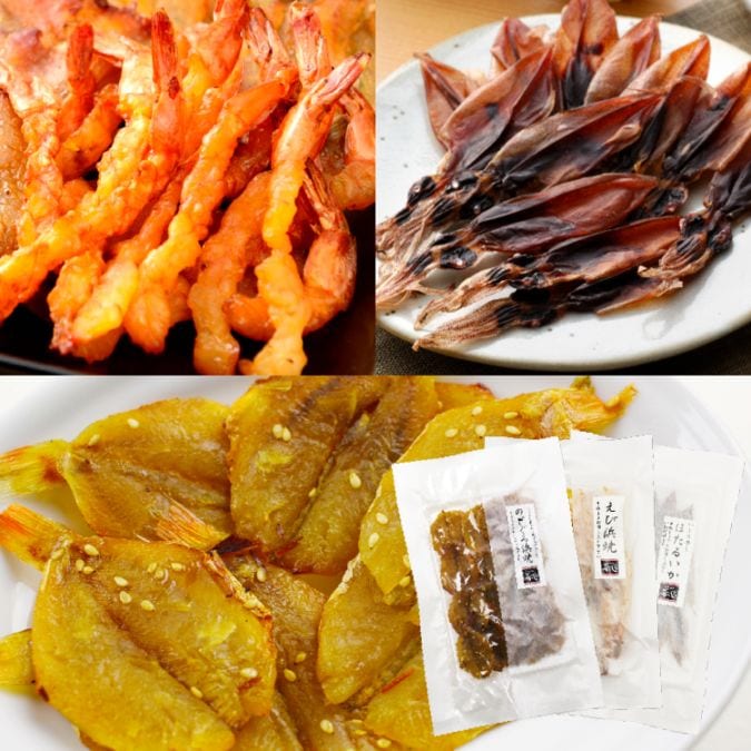 【送料無料】海の恵み おつまみセット（のどぐろ、えび、ほたるいか） 【常温】