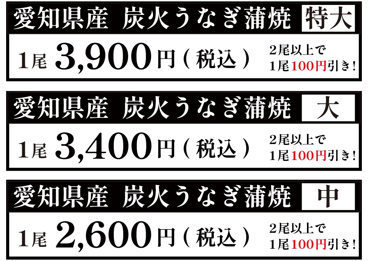 土用の丑の日 2025・うなぎ価格