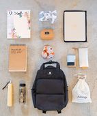 杢調多機能リュック