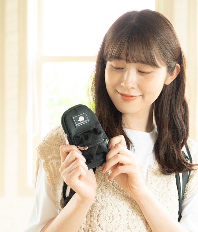 リュック型パスポーチ＜撥水加工＞【メール便対象商品】