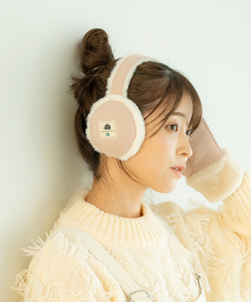 スウェードイヤーマフ