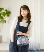 ラウンドショルダーバッグ＜撥水加工＞
