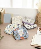 総柄プリントティッシュポーチ【メール便対象商品】【リンネル掲載】