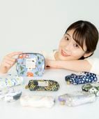 総柄プリントティッシュポーチ【メール便対象商品】【リンネル掲載】