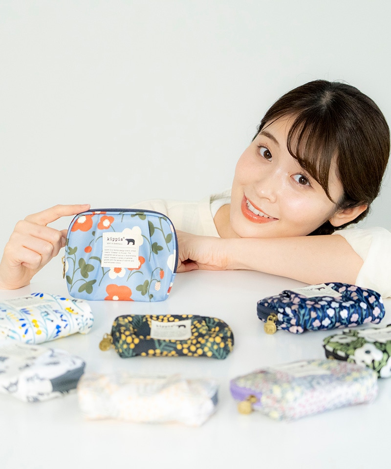 総柄プリントティッシュポーチ【メール便対象商品】【リンネル掲載】