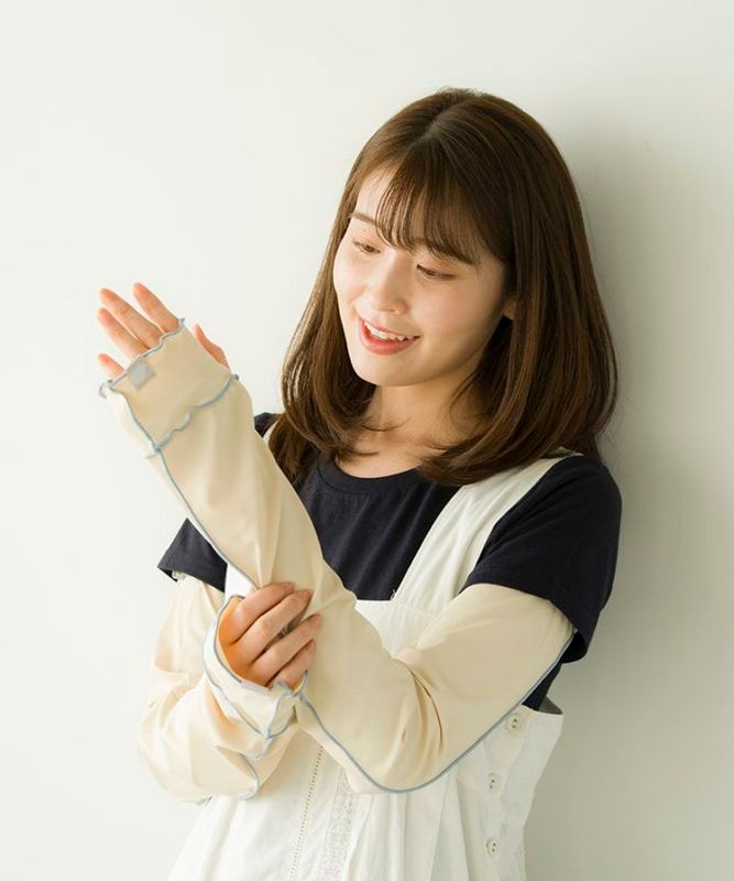 UVカットメローアームカバー【メール便対象商品】