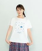 ハリネズミとフルーツのTシャツ【Köta限定】