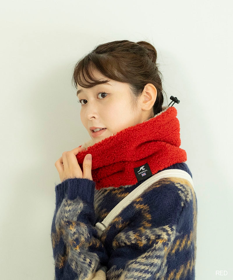 KANGOL リバーシブルネックウォーマー【メール便対象商品