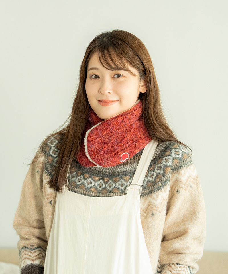 メール便対象商品】ミックスニットネックウォーマー｜スカンジナビアン