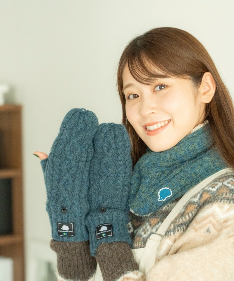 2WAYミトングローブ｜スカンジナビアンフォレスト｜Köta ココロ