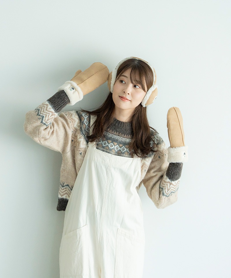 メール便対象商品】スウェードミトングローブ｜スカンジナビアン