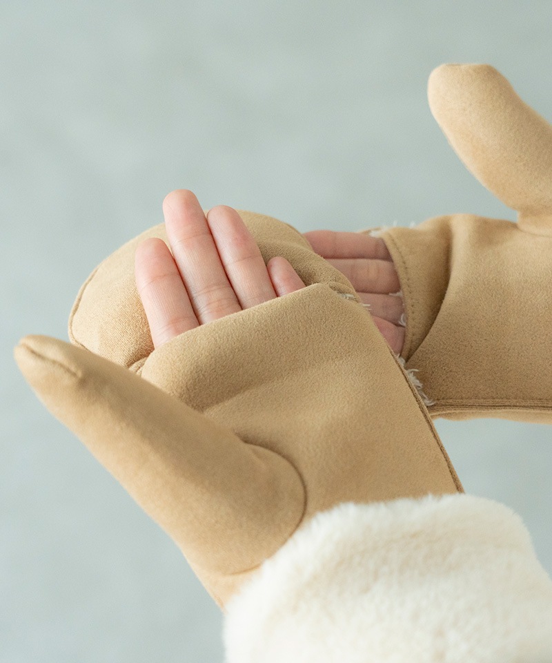 メール便対象商品】スウェードミトングローブ｜スカンジナビアン