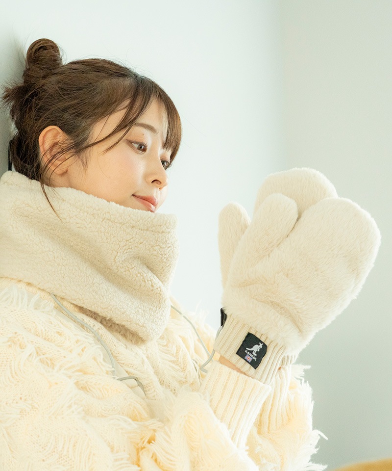 今だけお得な20%OFF】KANGOLファーミトングローブ｜カンゴール/ KANGOL