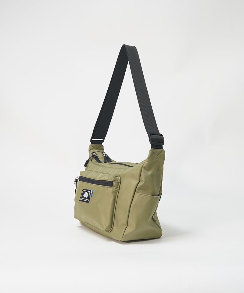 ラウンド2ファスナーショルダーバッグ＜撥水加工＞｜スカンジナビアン