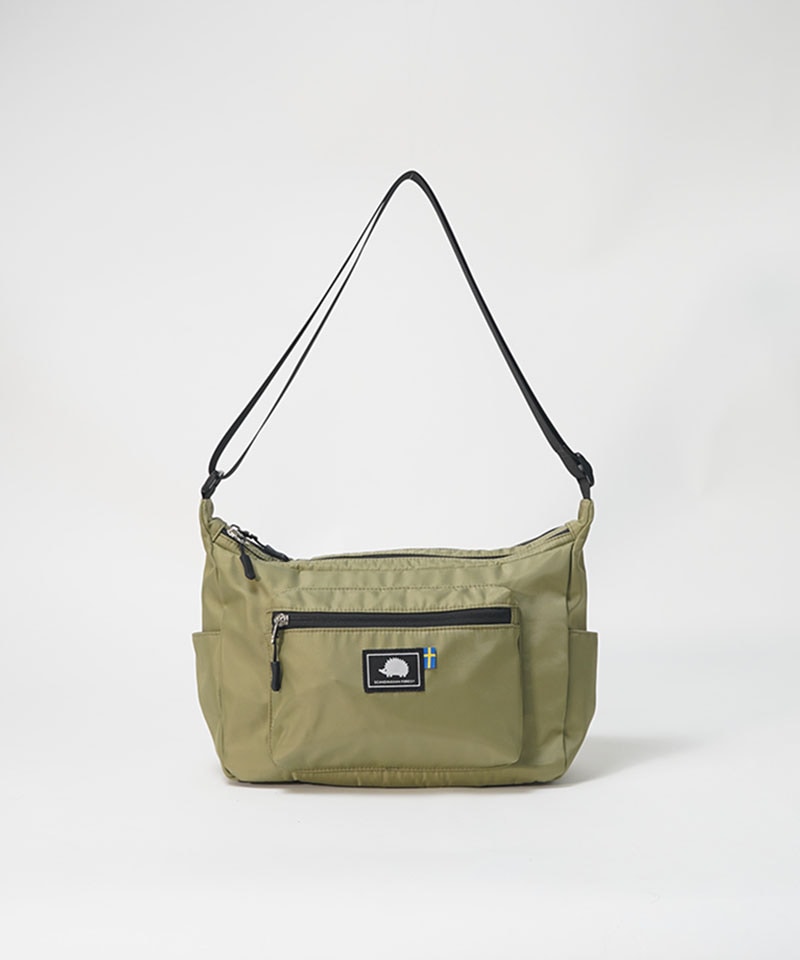 ラウンド2ファスナーショルダーバッグ＜撥水加工＞｜スカンジナビアン