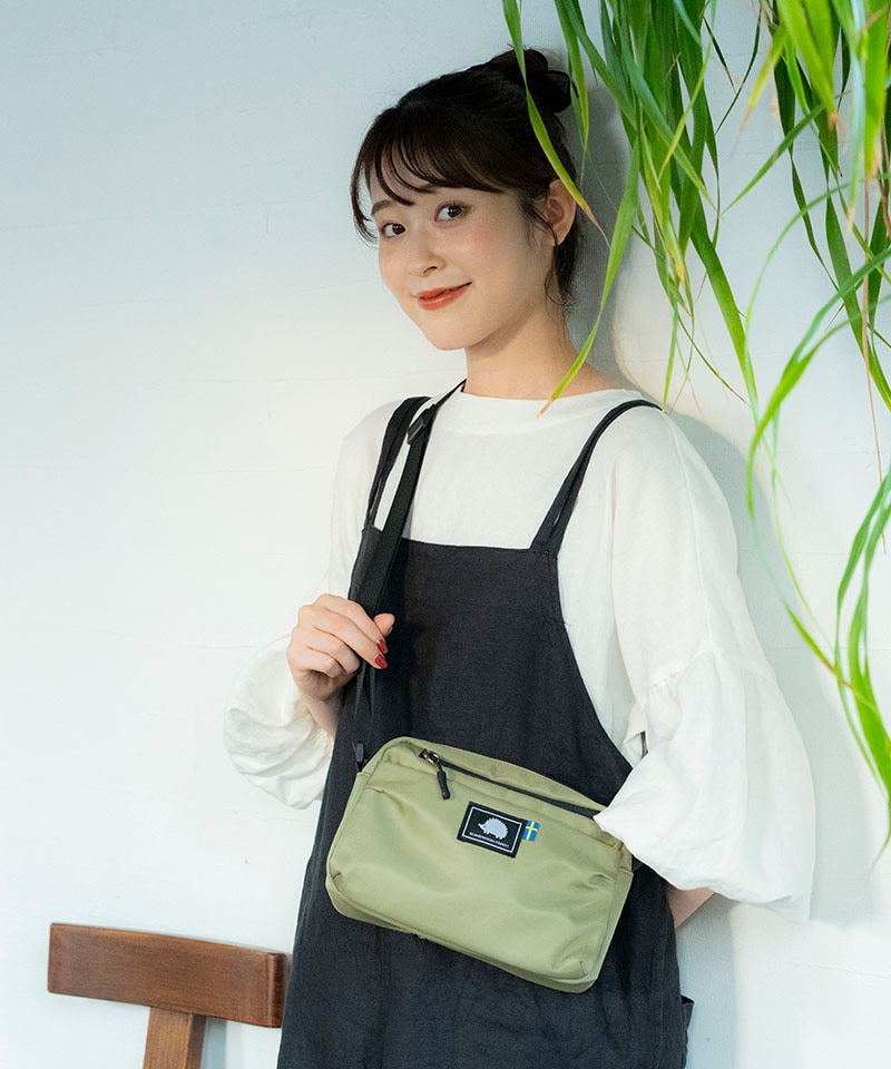 ラウンドショルダーバッグ＜撥水加工＞｜スカンジナビアンフォレスト