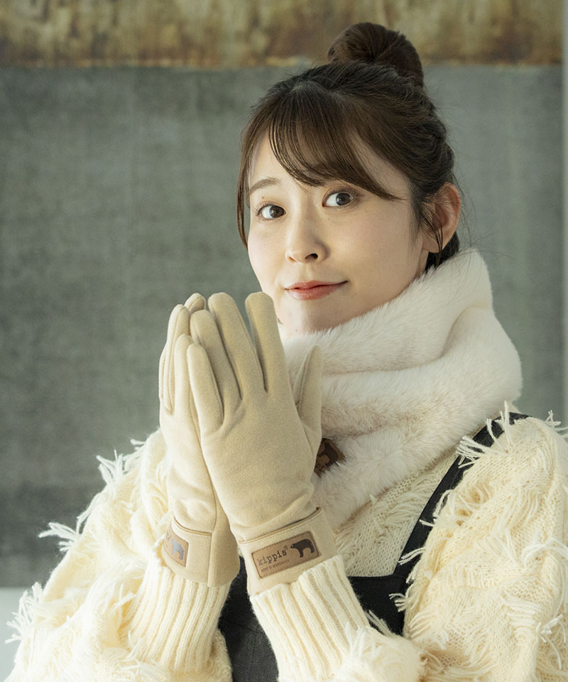 今だけお得な20%OFF】5指手袋【メール便対象商品】｜キッピス / kippis