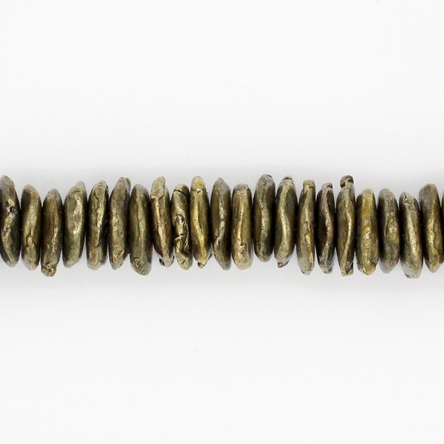 729NUGGETAG 合金製ビーズ アンティークゴールド 1.0×6.0mm穴径