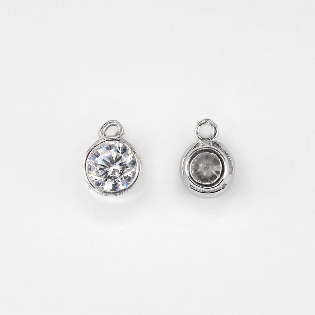 0010436SVC SV925製チャーム CZ 10.0×7.0×4.5mm 1ヶ