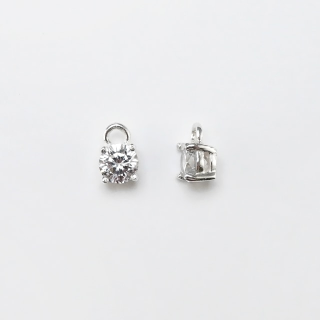 0010445SVC SV925製チャーム CZ 6.5×4.0×5.0mm 1ヶ